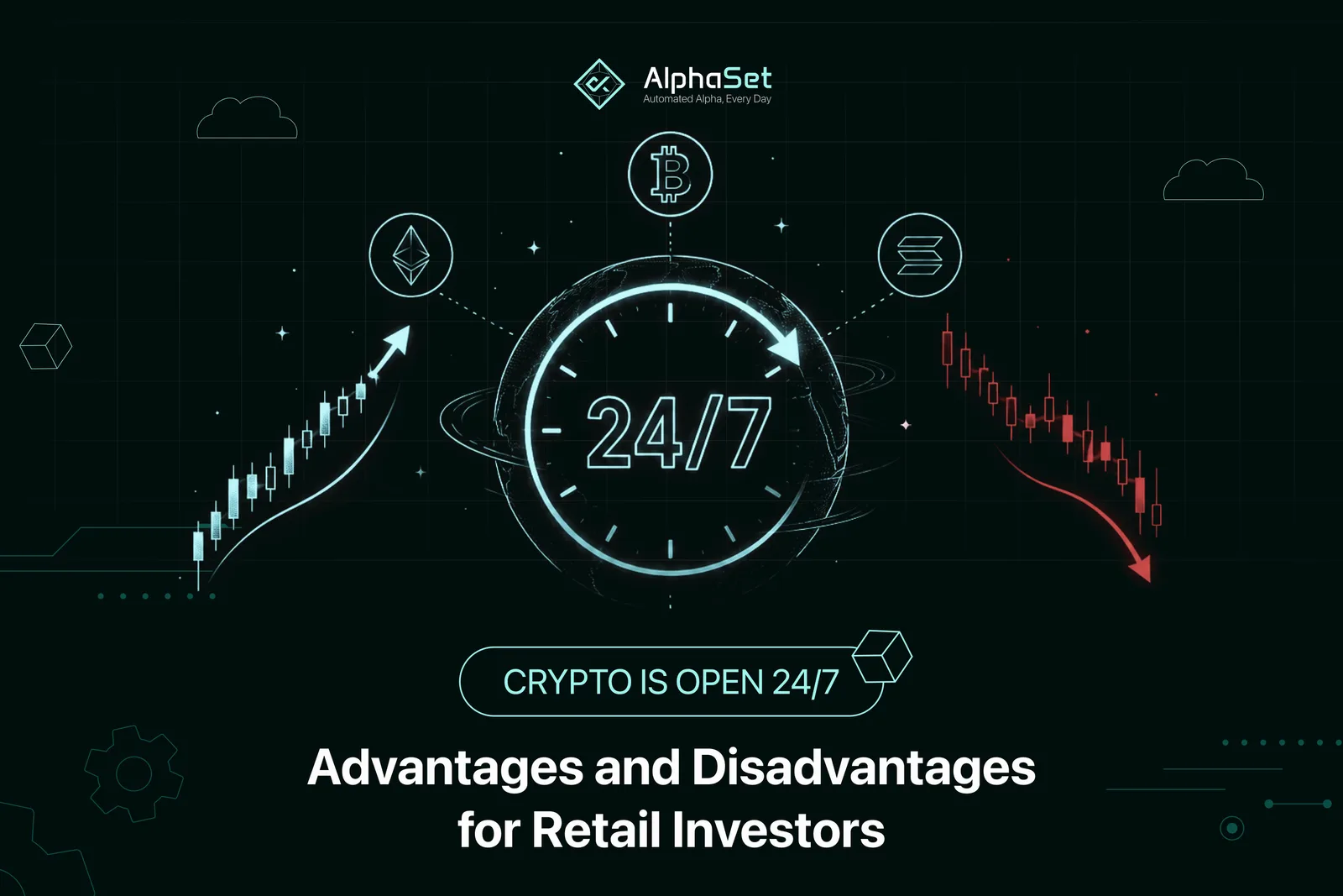 Crypto's 24/7 Market: Advantages and Disadvantages for Retail Investors
